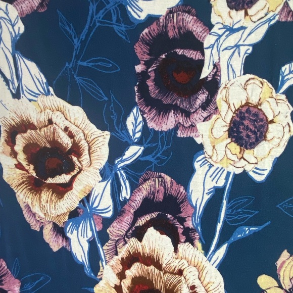 Maurices Early Fall Floral Twist Knot Sleeveless Midi Dress SKU0146 - Picture 6 of 10